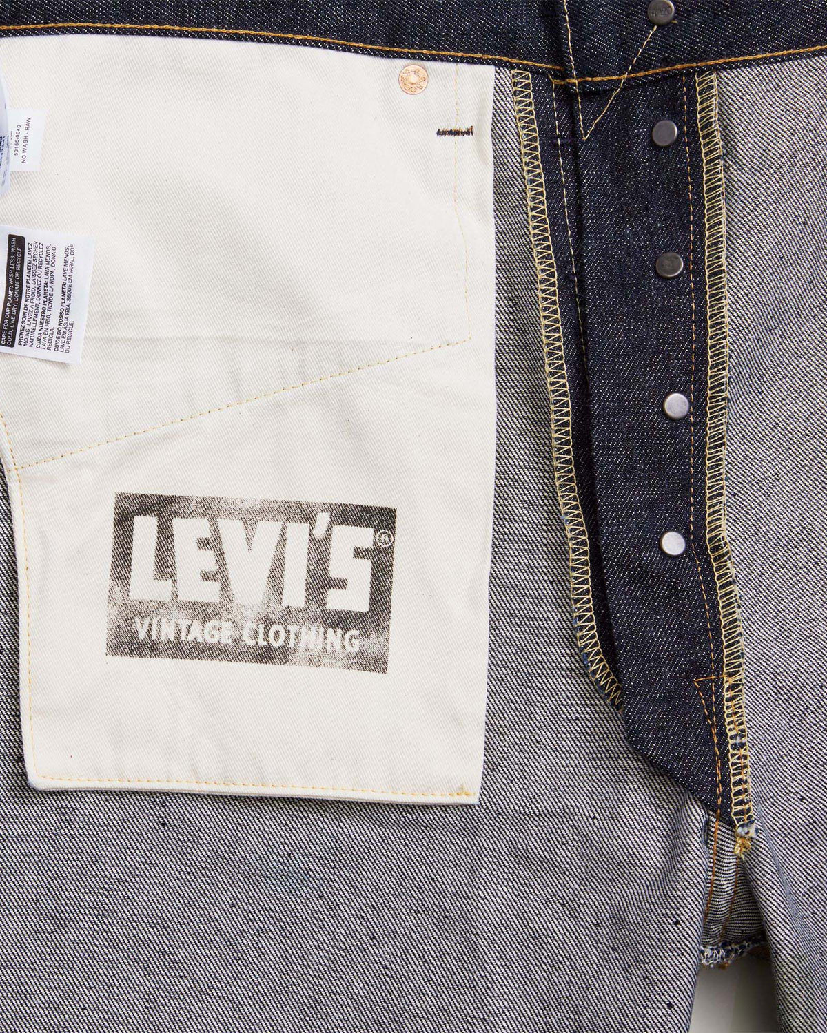 Levi's® Vintage Clothing 1955 501 Selvedge Jeans - Rigid 1955