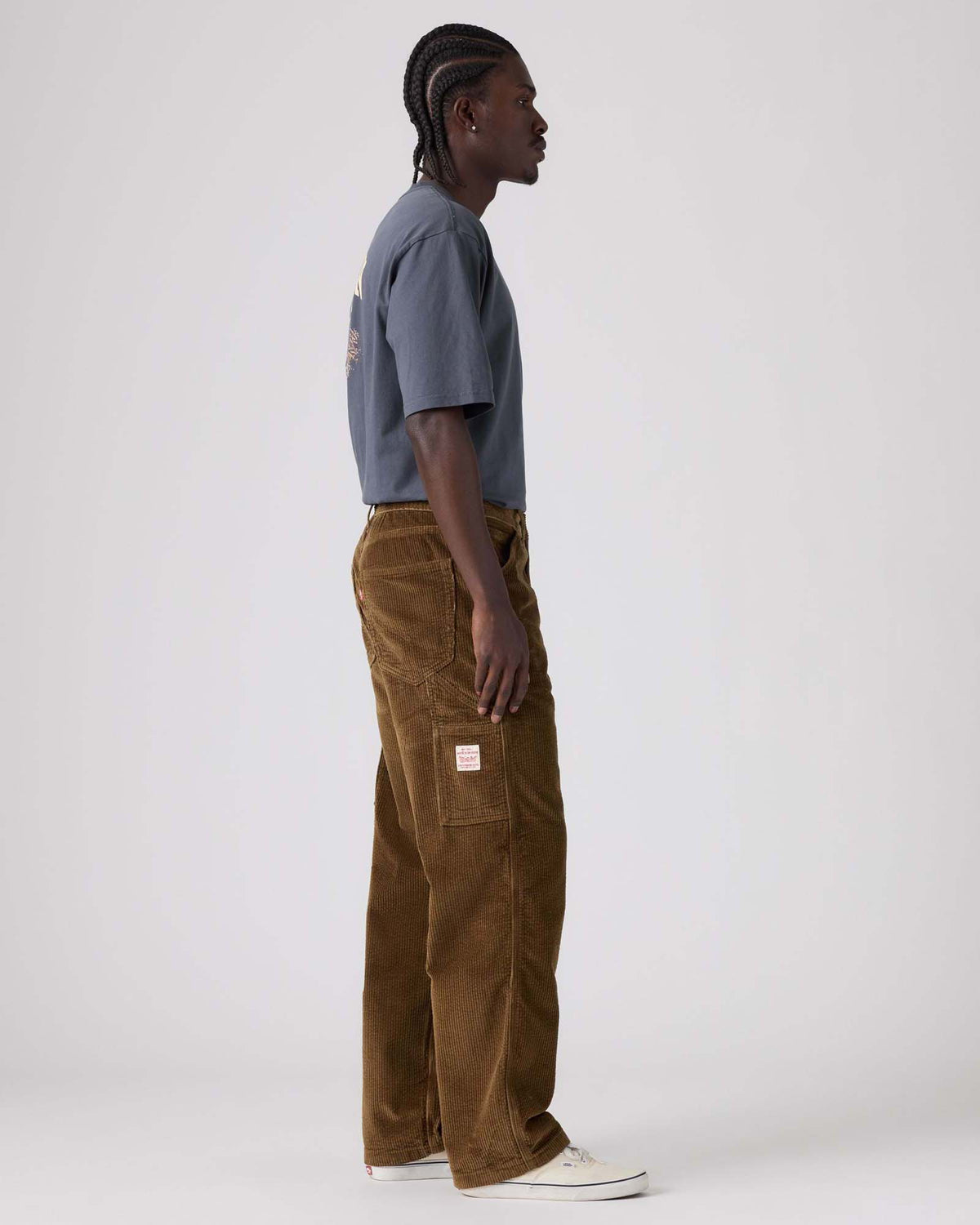 Levi's® Workwear 568 Loose Straight Corduroy Carpenter Pants - Desert Palm