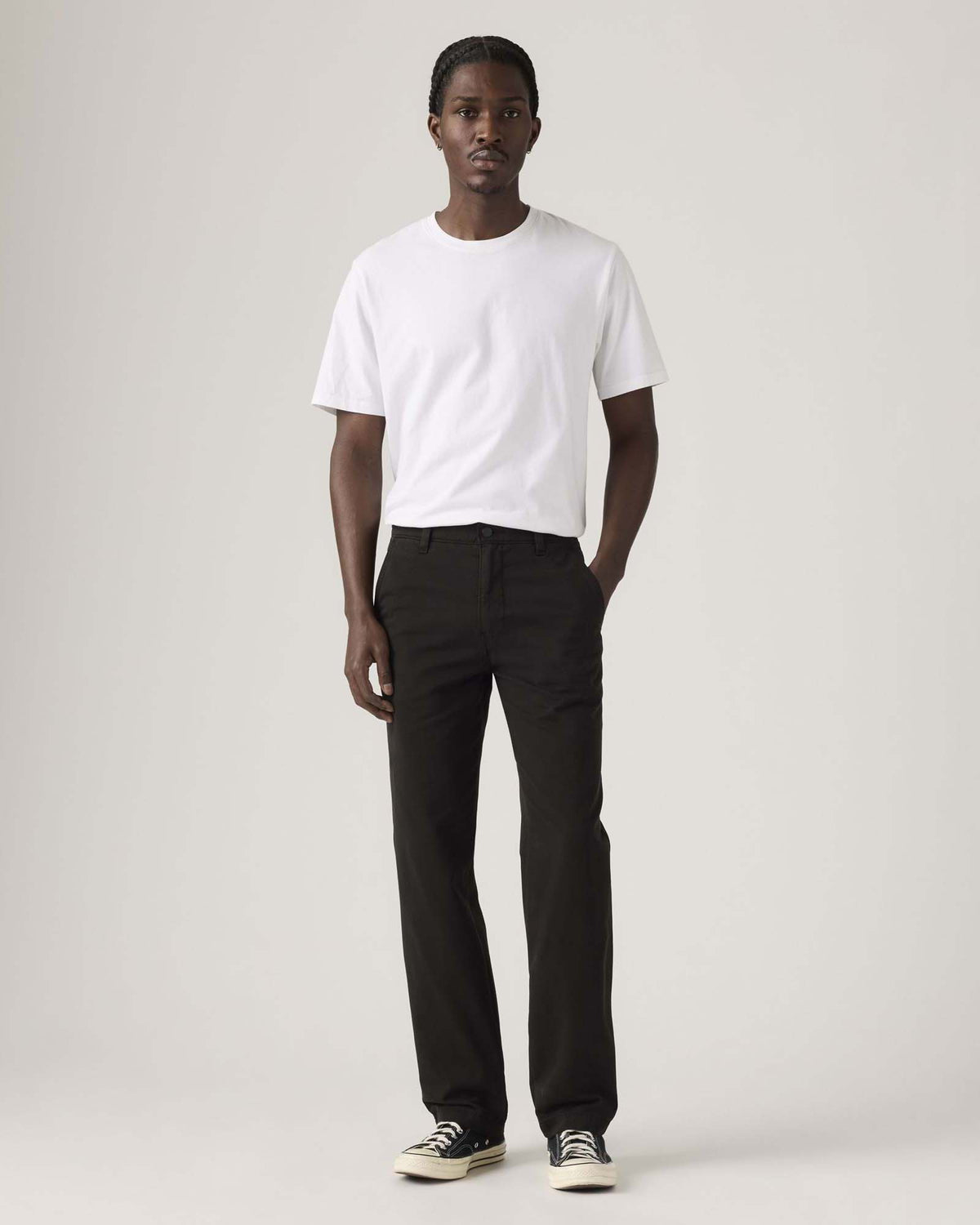 Levi's® XX Chino Authentic Relaxed Mens Chinos - Meteorite Authentic Twill GD