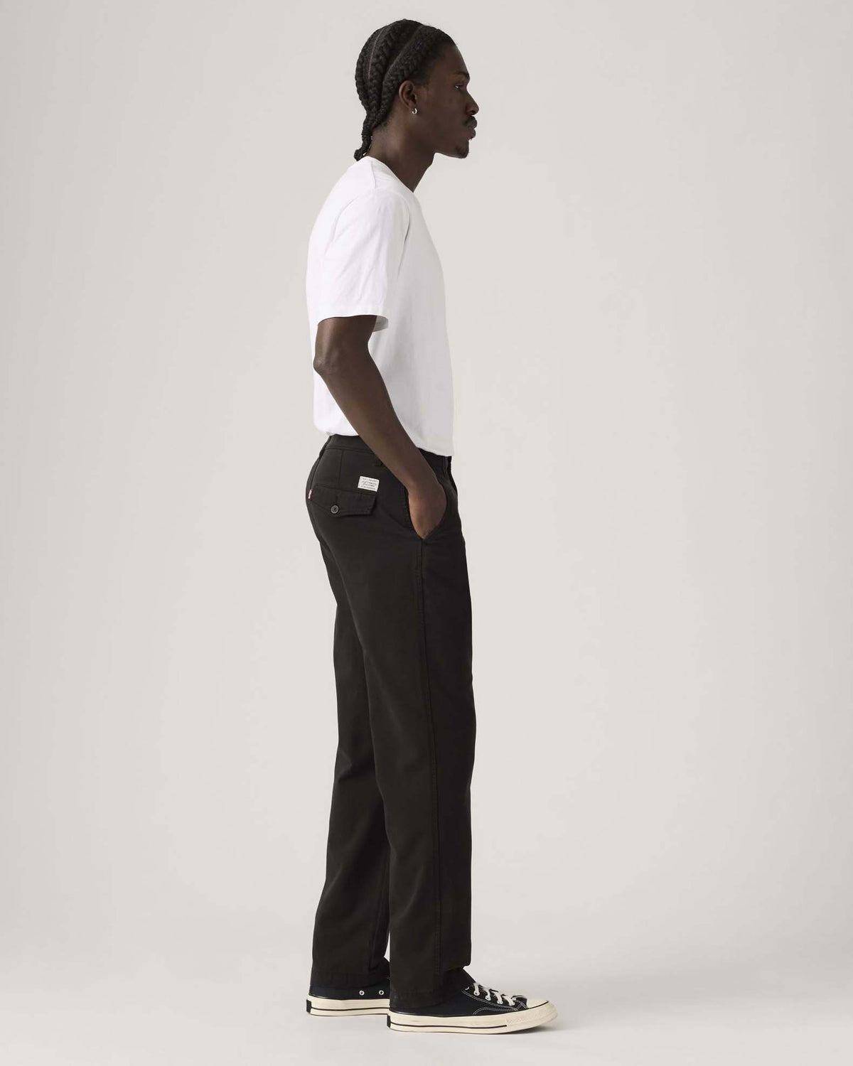 Levi's® XX Chino Authentic Relaxed Mens Chinos - Meteorite Authentic Twill GD