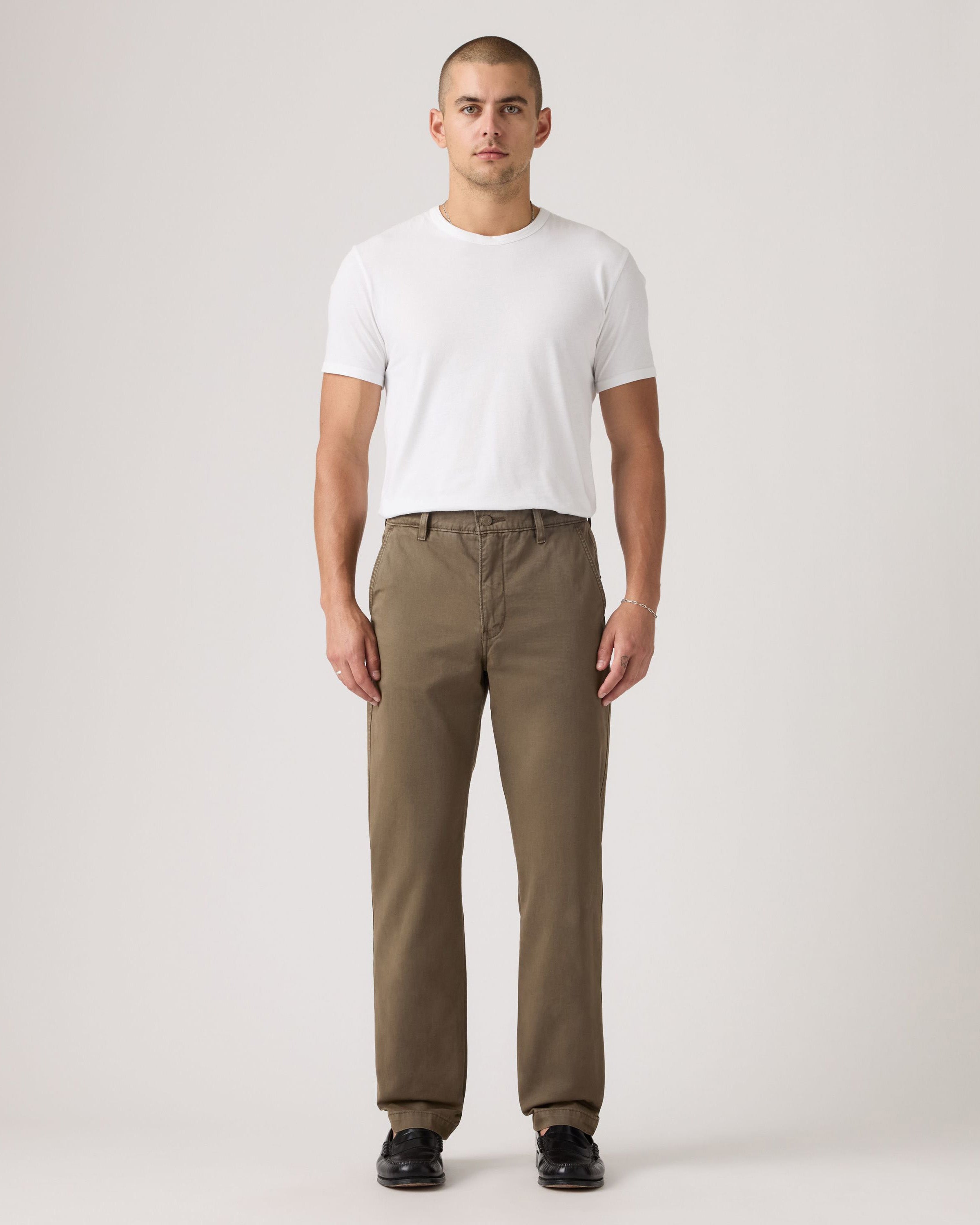 Levi's® XX Chino Authentic Relaxed Mens Chinos - Maitake Brown Wash GD