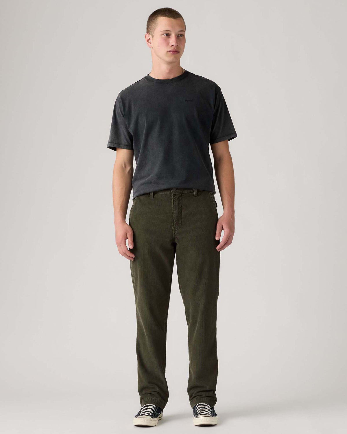 Levi's® XX Chino Authentic Relaxed Straight Mens Cords - Komodo Green