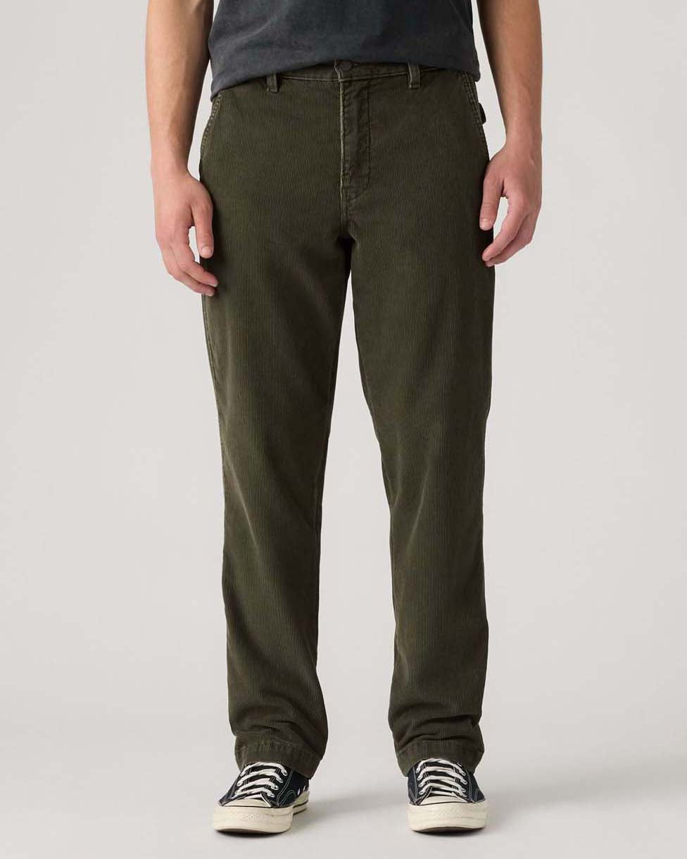 Levi's® XX Chino Authentic Relaxed Straight Mens Cords - Komodo Green
