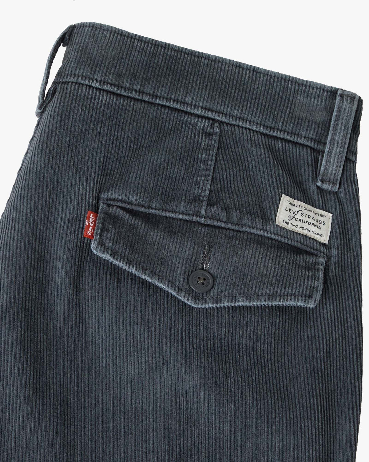 Levi's® XX Chino Authentic Relaxed Straight Mens Cords - Ebony