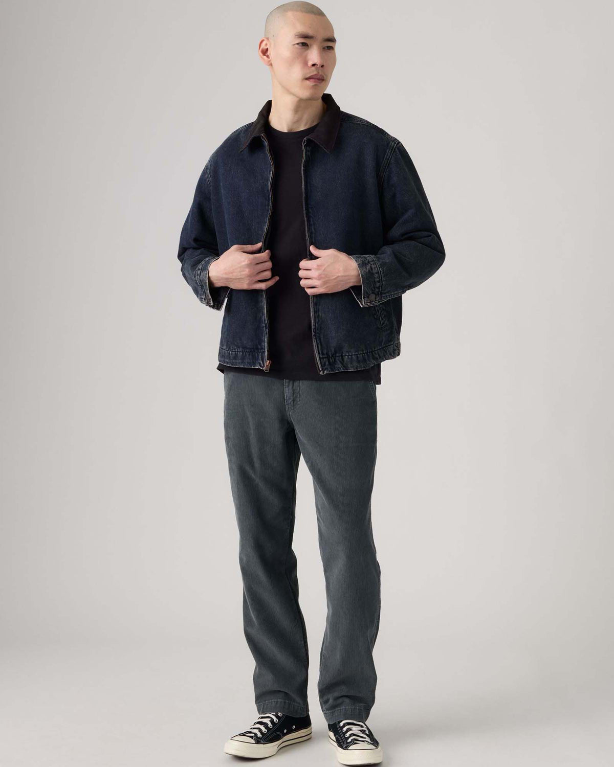 Levi's® XX Chino Authentic Relaxed Straight Mens Cords - Ebony