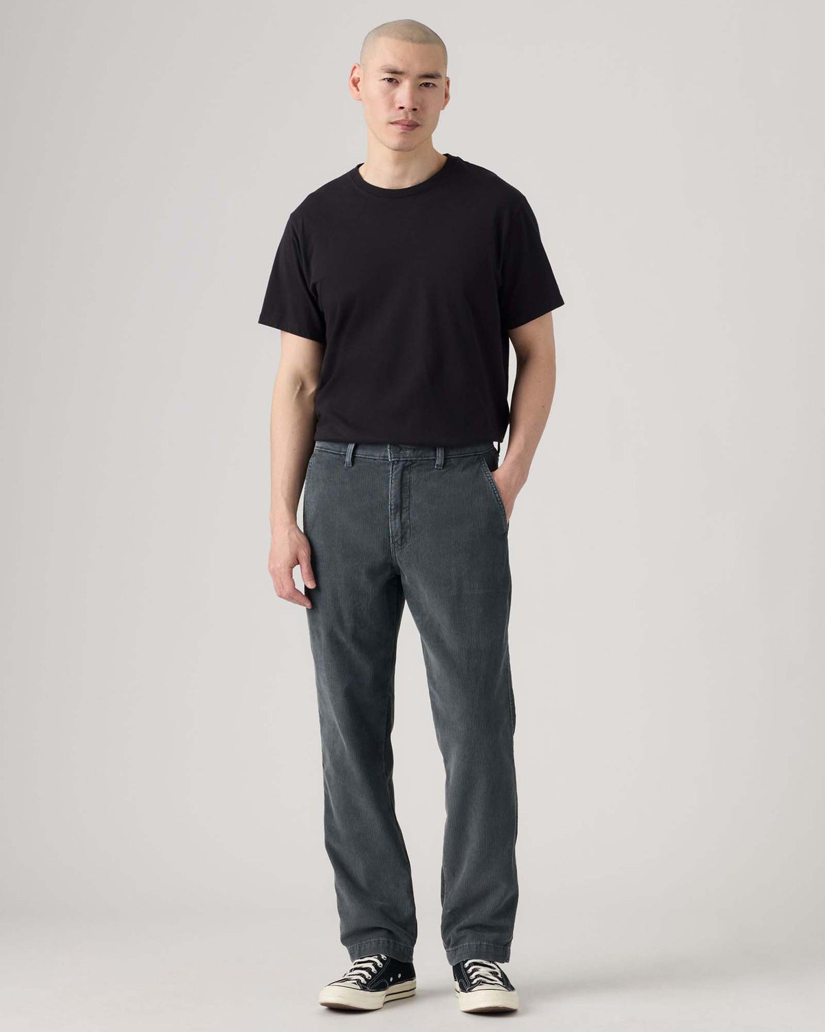 Levi's® XX Chino Authentic Relaxed Straight Mens Cords - Ebony