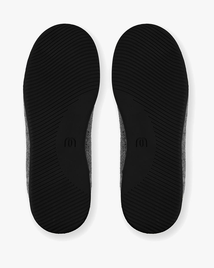 Mahabis Curve Classic Slippers - Dark Grey / Skien Black