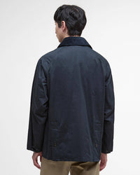 Barbour Heritage Peached Oversized Bedale Casual Jacket - Classic Navy | Barbour Jackets & Coats | JEANSTORE