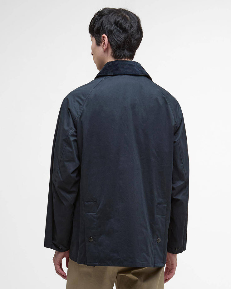 Barbour Heritage Peached Oversized Bedale Casual Jacket - Classic Navy