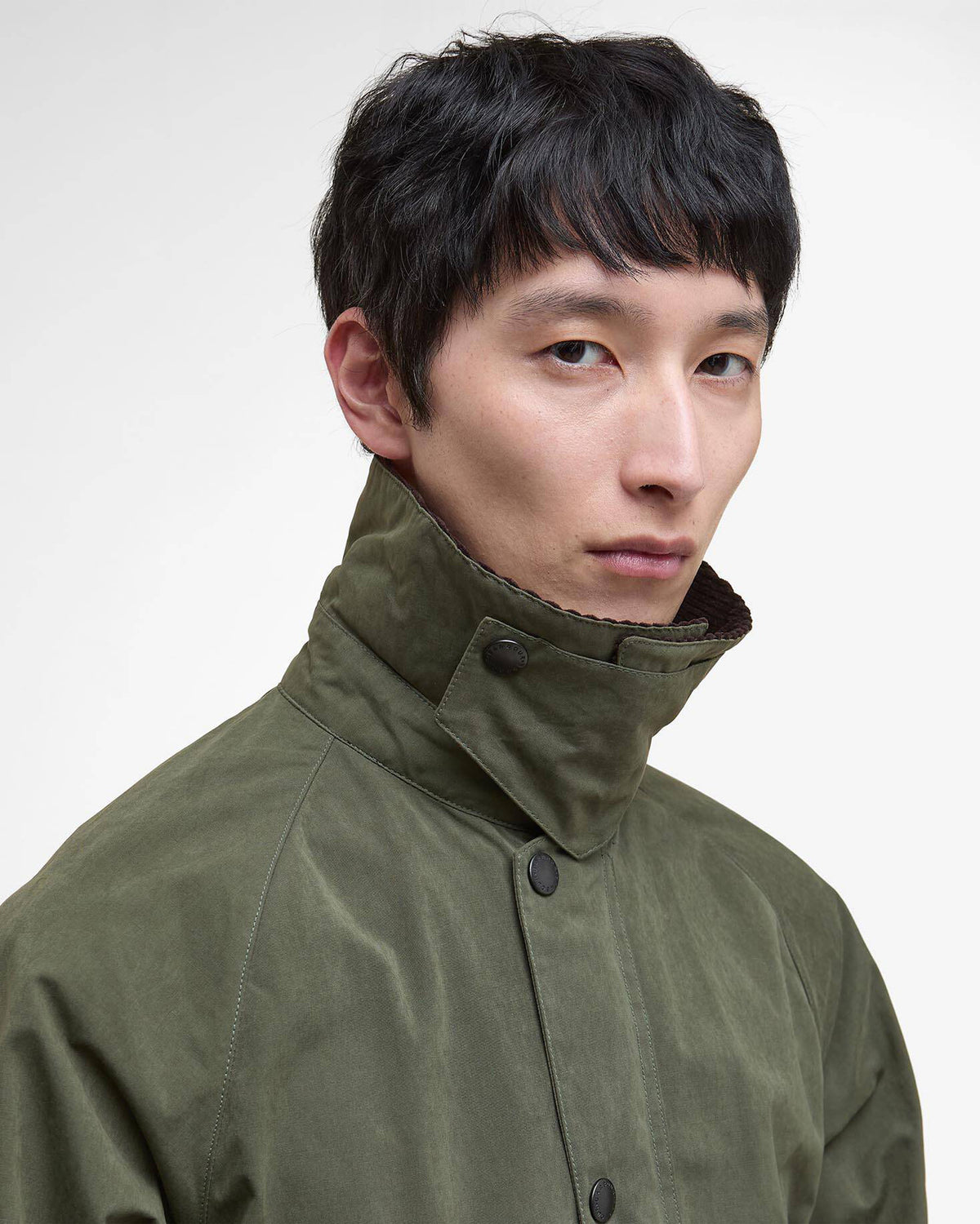 Barbour Heritage Peached Oversized Bedale Casual Jacket - Sage | Barbour Jackets & Coats | JEANSTORE