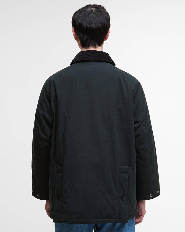 Barbour Heritage Oversized Padded Bedale Jacket - Black