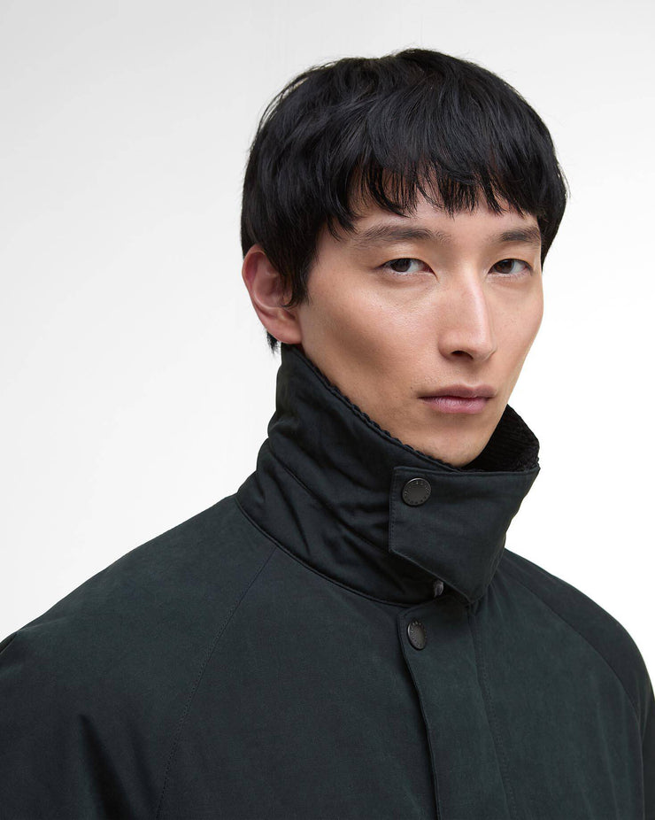 Barbour Heritage Oversized Padded Bedale Jacket - Black