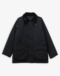 Barbour Heritage Oversized Padded Bedale Jacket - Black | Barbour Jackets & Coats | JEANSTORE