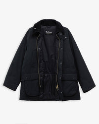 Barbour Heritage Oversized Padded Bedale Jacket - Black | Barbour Jackets & Coats | JEANSTORE