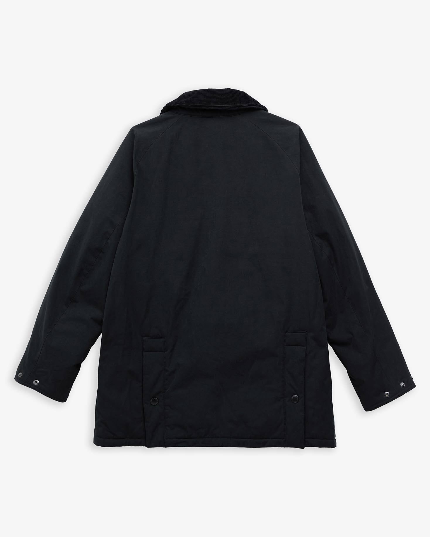 Barbour Heritage Oversized Padded Bedale Jacket - Black