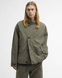 Barbour Heritage Westoe Mac Jacket - Army Green