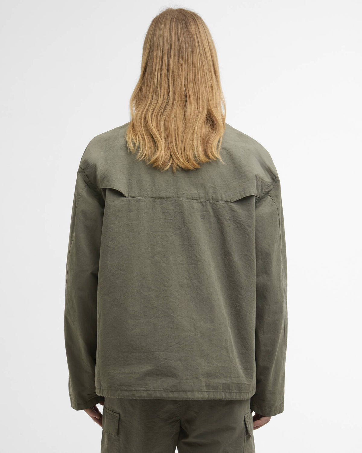 Barbour Heritage Westoe Mac Jacket - Army Green