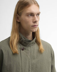 Barbour Heritage Westoe Mac Jacket - Army Green