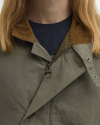 Barbour Heritage Westoe Mac Jacket - Army Green