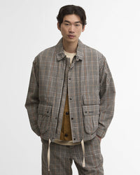 Barbour Heritage Westoe Check Casual Jacket - Neutral Check