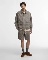 Barbour Heritage Westoe Check Casual Jacket - Neutral Check