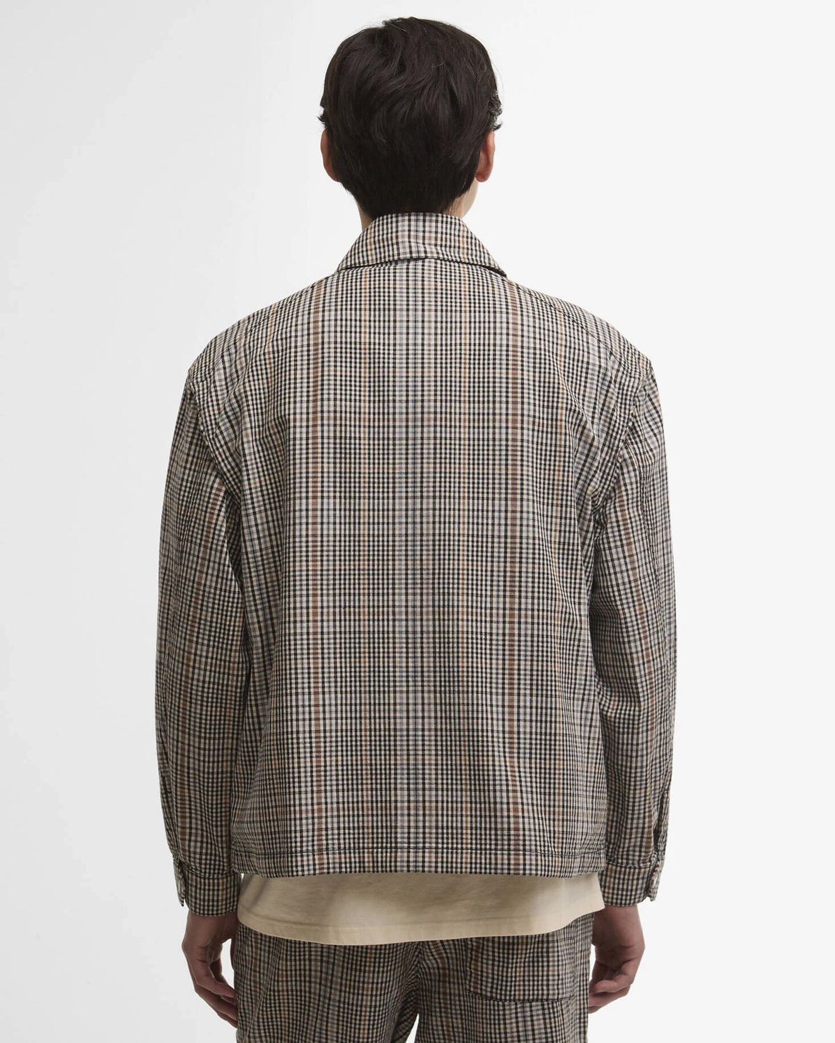 Barbour Heritage Westoe Check Casual Jacket - Neutral Check