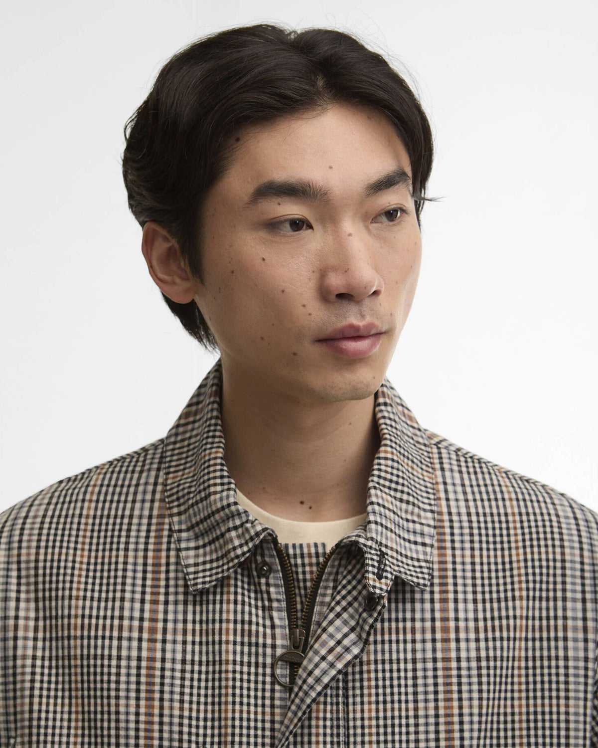 Barbour Heritage Westoe Check Casual Jacket - Neutral Check
