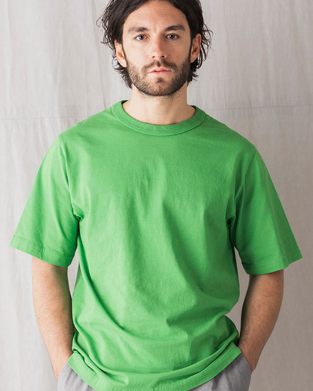 Jackman Lead Off Tee - Apple Green