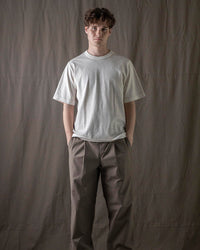 Jackman Pigment Dyed Lead Off Tee - Faded Ivory | Jackman T Shirts | JEANSTORE