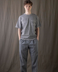 Jackman Pigment Dyed Pocket Tee - Faded Medium Grey
