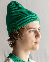 Jackman Waffle Knit Cap - True Green