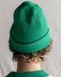 Jackman Waffle Knit Cap - True Green