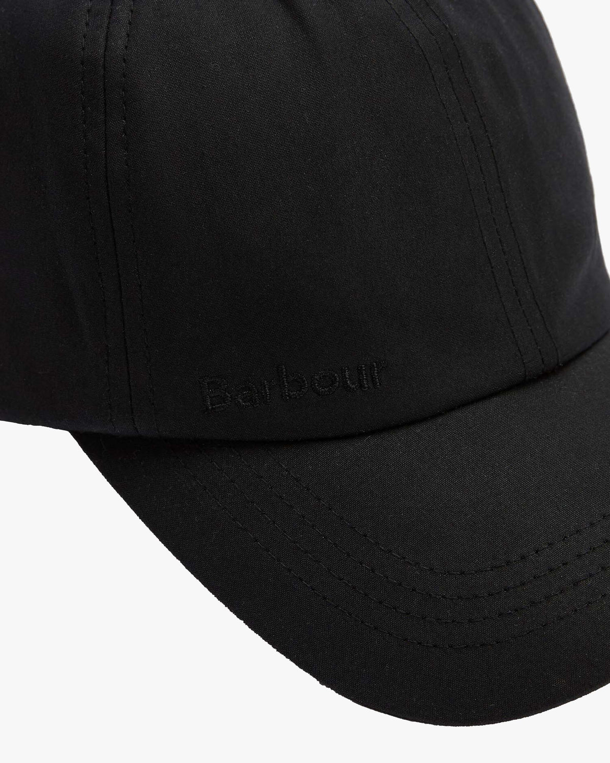 Barbour Heritage Waxed Sports Cap - Classic Black