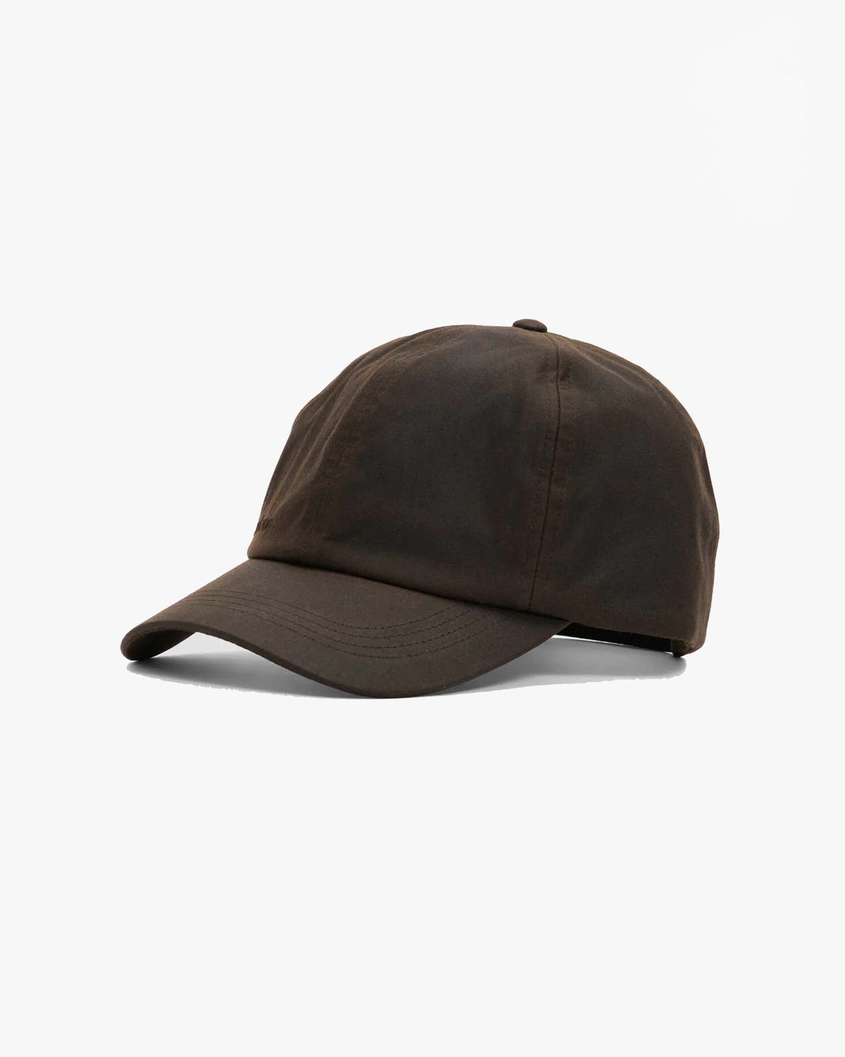 Barbour Heritage Waxed Sports Cap - Dark Brown