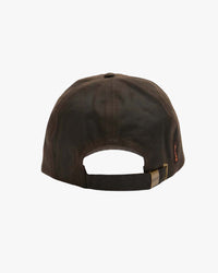 Barbour Heritage Waxed Sports Cap - Dark Brown