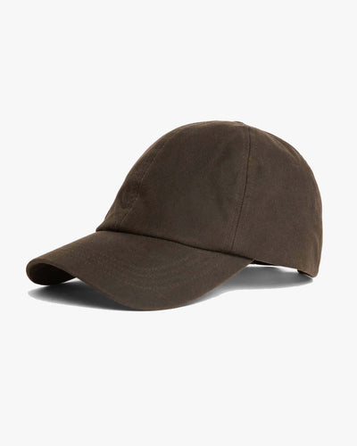Barbour Heritage Waxed Sports Cap - Olive