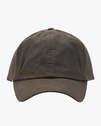 Barbour Heritage Waxed Sports Cap - Olive | Barbour Hats | Jeanstore