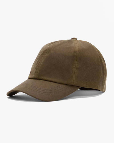 Barbour Heritage Waxed Sports Cap - Beech