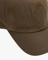 Barbour Heritage Waxed Sports Cap - Beech