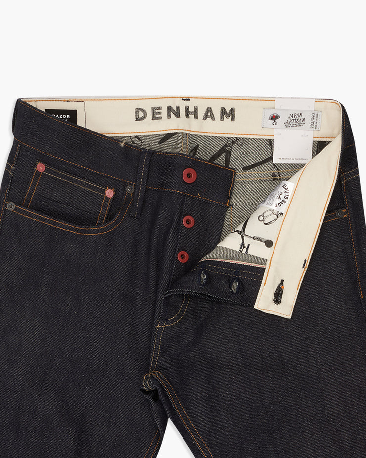 Denham Razor Made In Japan Slim Tapered Mens 13.5oz Selvedge Jeans - M ...