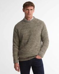 Barbour Heritage Horseford Crew Neck Jumper - Shadow Green