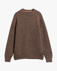 Barbour Heritage Horseford Crew Neck Jumper - Camel | Barbour Sweaters & Knitwear | Jeanstore