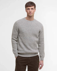 Barbour Heritage Horseford Crew Neck Jumper - Stone