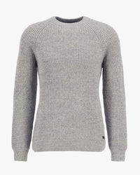 Barbour Heritage Horseford Crew Neck Jumper - Stone