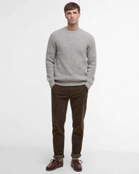 Barbour Heritage Horseford Crew Neck Jumper - Stone