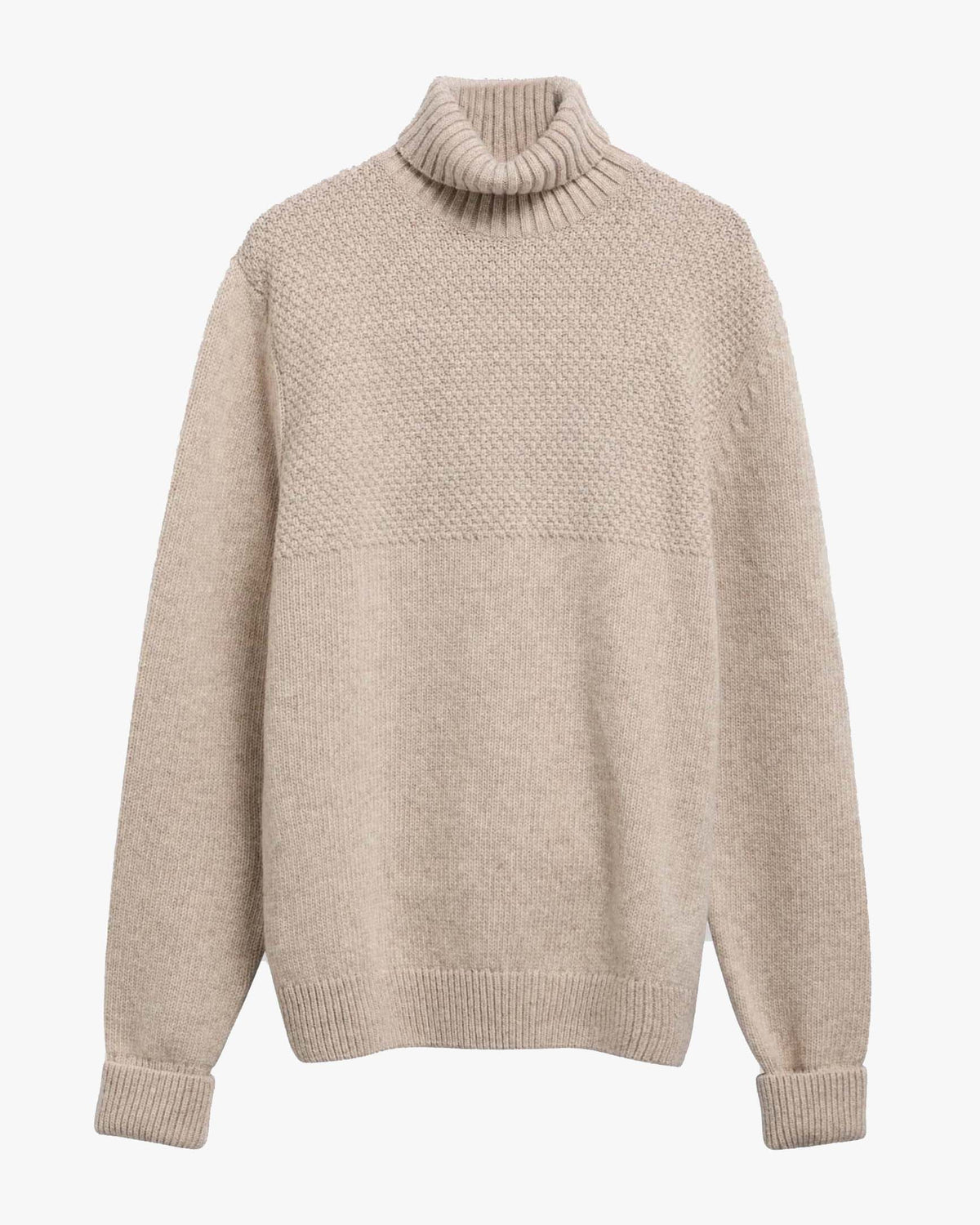Barbour Heritage Northcliffe Submariner Jumper - Fog | Barbour Sweaters & Knitwear | Jeanstore