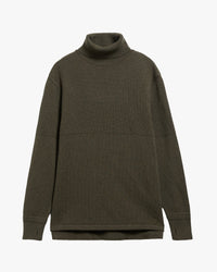 Barbour x Norbit Funnel Neck Jumper - Olive