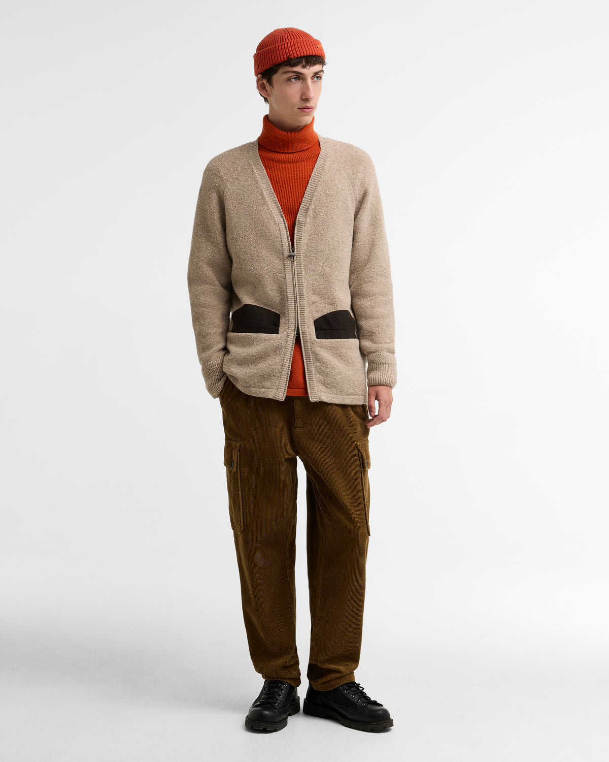 Barbour x Norbit Boucle Cardigan - Oatmeal