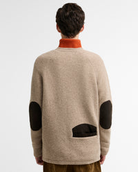 Barbour x Norbit Boucle Cardigan - Oatmeal