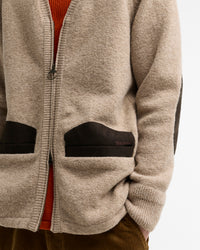 Barbour x Norbit Boucle Cardigan - Oatmeal